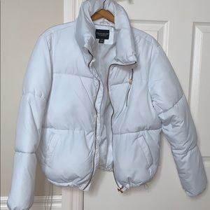 White Puffer Jacket